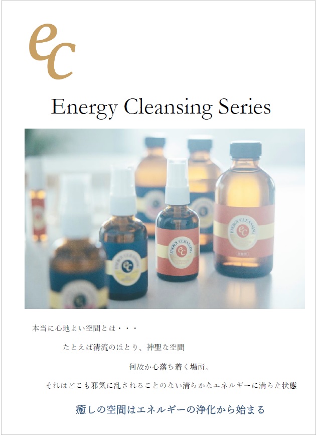 Energy Cleansing Series パンフレット